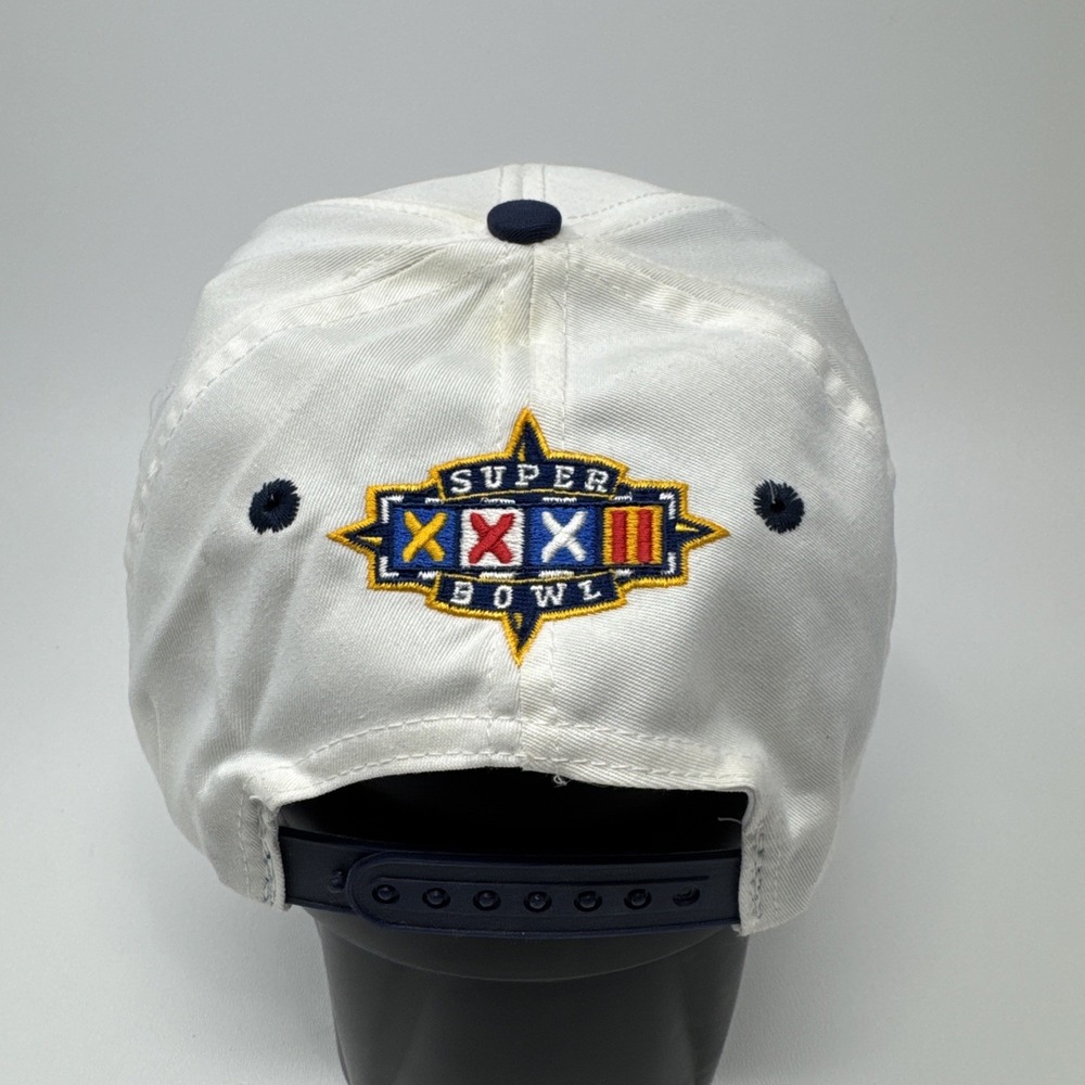 Vintage Super Bowl XXXII 1998 Broncos vs Packers Logo7 Snapback‎ Hat Cap - Picture 4 of 14